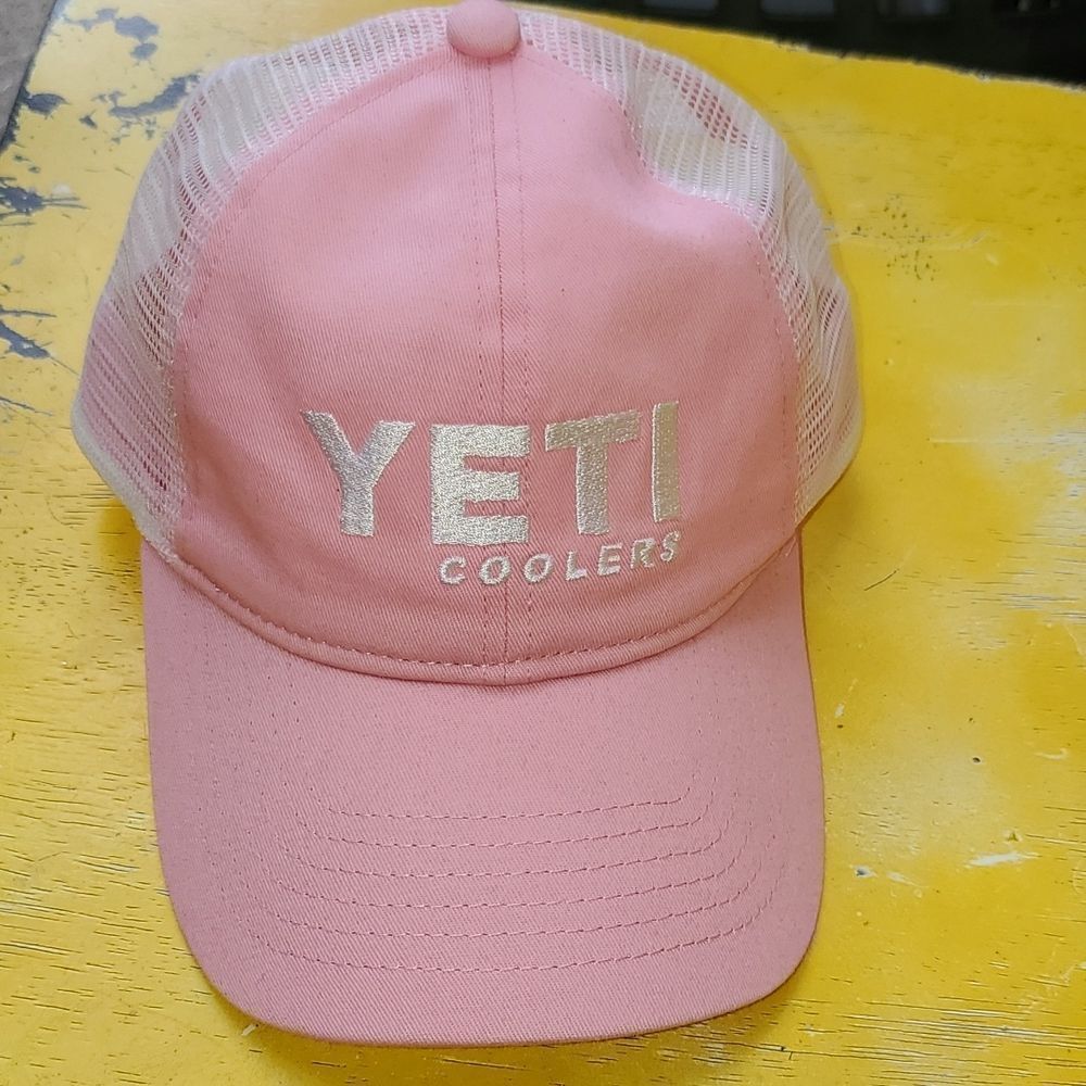 Yeti Coolers Pink Mesh Hat